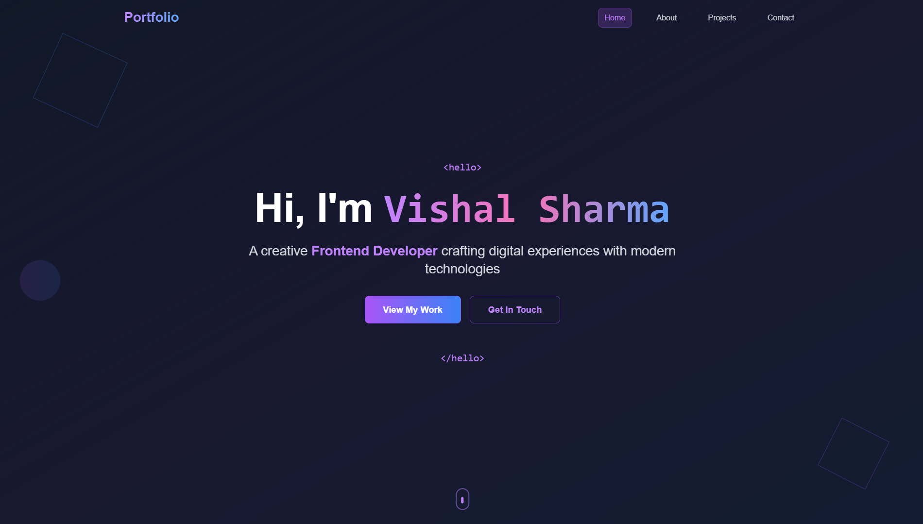 Vishal Portfolio V2